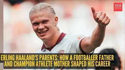 Who are Erling Haaland's parents? Meet the football star's athlete mother and footballer father who helped shape his career