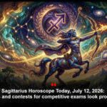 Sagittarius Horoscope Today, July 12, 2026: Exams and contests for competitive exams look promising