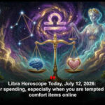 Libra Horoscope Today, July 12, 2026: Control your spending, especially when you are tempted to purchase comfort items online
