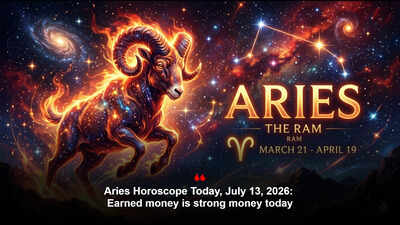Aries Horoscope Today, July 13, 2026: Earned money is strong money today