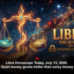 Libra Horoscope Today, July 13, 2026: Quiet money grows better than noisy money