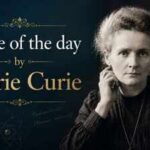 Quote of the day by Marie Curie: "Life is not easy for any of us. But what of that? We must have perseverance and…" - understand what confidence and perseverance can achieve that talent alone never will