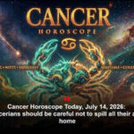 Cancer Horoscope Today, July 14, 2026: Married Cancerians should be careful not to spill all their anger at their home