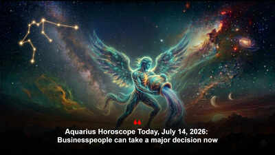 Aquarius Horoscope Today, July 14, 2026: Businesspeople can take a major decision now
