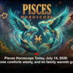 Pisces Horoscope Today, July 14, 2026: Spend on home comforts wisely, and let family warmth guide choices