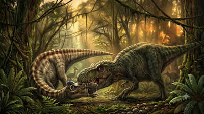 T. rex tooth found in a duck-billed dinosaur fossil reveals how the apex predator hunted 66 million years ago