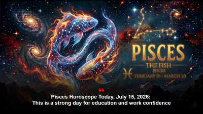 Pisces Horoscope Today, July 15, 2026: This is a strong day for education and work confidence