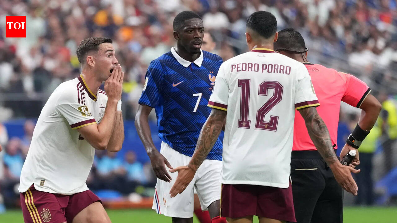 Not VAR: Why referee overturned France's free-kick against Spain in World Cup semi-final | Football News