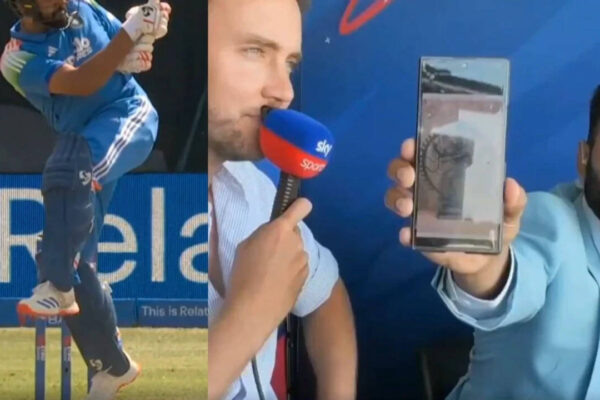 Watch: Rohit Sharma's 'nataraja shot' leaves Dinesh Karthik in awe during 1st ODI vs England | Cricket News