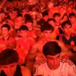 Madrid goes 'Viking Row'! Spain fans recreate Norway's viral celebration after reaching World Cup final | Watch | Football News