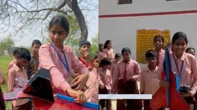 No lab, no money: How students at a government school in Aligarh built a flying F-22 raptor model that took the whole country by surprise