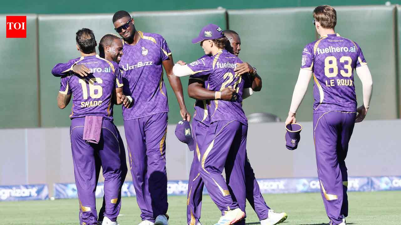 MLC: Rovman Powell powers Los Angeles Knight Riders into maiden final with seven-run win over San Francisco Unicorns | Cricket News