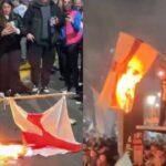 Watch: Argentina fans burn England flags after FIFA World Cup semi-final win | Football News