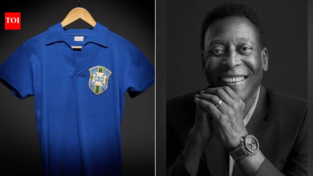 Sold for $4.9 million, Pele's 1958 FIFA World Cup final shirt becomes second-most expensive football jersey; which is first? | Off the field News