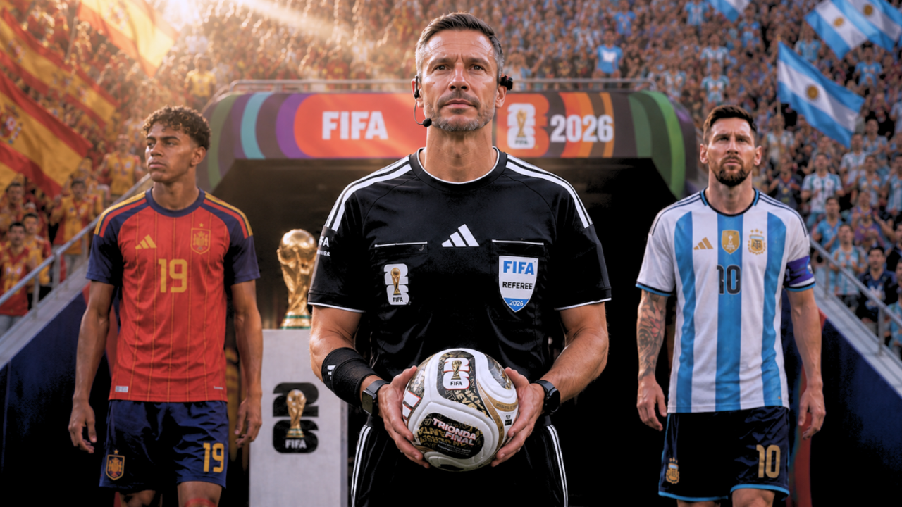 Revealed: The unique record of Slavko Vinčić, Argentina vs Spain World Cup final referee, with Messi and Yamal’s sides | Football News