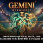 Gemini Horoscope Today, July 19, 2026: A calm mind works better than a pressured one