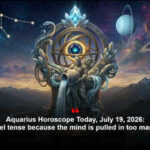 Aquarius Horoscope Today, July 19, 2026: Work can feel tense because the mind is pulled in too many directions