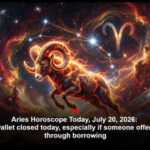 Aries Horoscope Today, July 20, 2026: Keep your wallet closed today, especially if someone offers a quick fix through borrowing