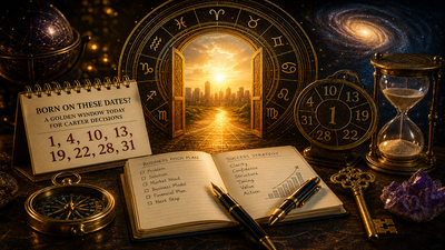 Born on These Dates? A Golden Window Today For Career Decisions