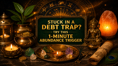 Stuck in a Debt Trap? Try This 1-Minute Abundance Trigger Today