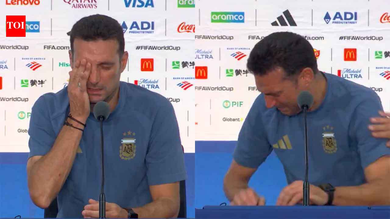 'Hurts me in the soul': Lionel Scaloni breaks down after Argentina's FIFA World Cup final loss - WATCH | Football News