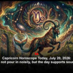 Capricorn Horoscope Today, July 20, 2026: Money may not pour in noisily, but the day supports sound decisions