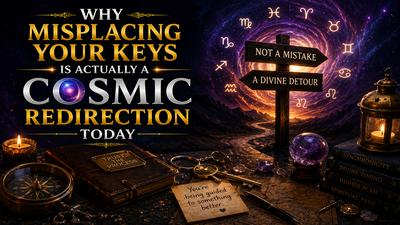 Saturn-Moon Opposition: Why Misplacing Your Keys Is Secretly Redirecting Your Life Path