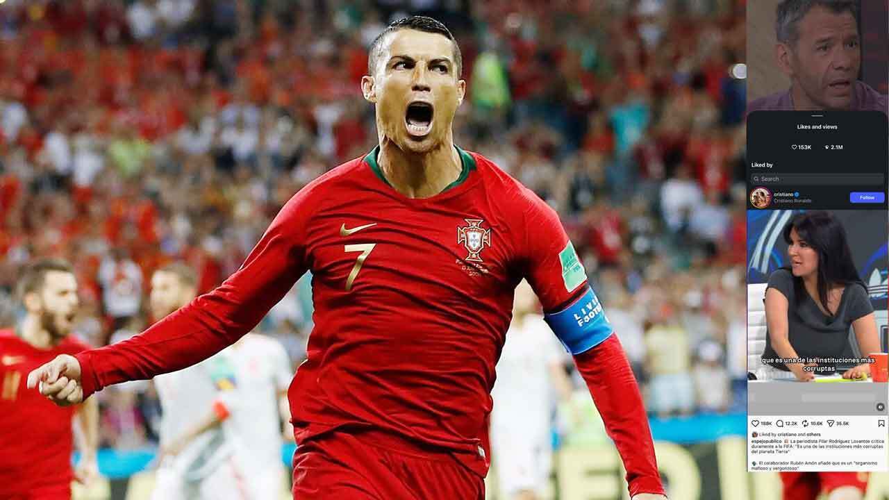 Another controversy! Cristiano Ronaldo likes Instagram post claiming FIFA helped Argentina reach World Cup final | Football News