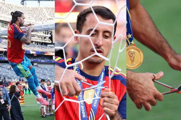 EXPLAINED: Why Spain players cut the goal nets after winning FIFA World Cup 2026 | Football News