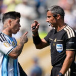 Enzo Fernandez reacts after red card in Argentina's World Cup final loss to Spain | Football News