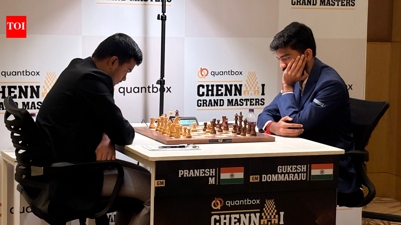 Pranesh stuns Gukesh again, Nihal downs Erigaisi at Chennai Grand Masters | Chess News