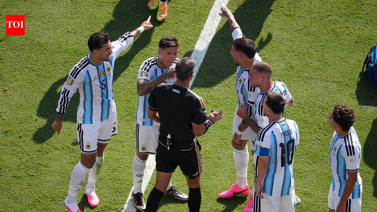 'It's embarrassing': Argentina's World Cup final conduct under fresh scrutiny after viral clip emerges | Football News