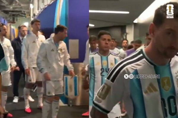 Were Argentina under more pressure than usual in World Cup final? Lionel Messi's tunnel pep talks fuel fan theories – WATCH | Football News