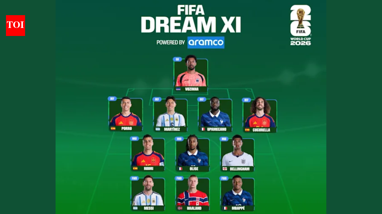 Best of best: FIFA unveils World Cup Dream XI with 11 players voted as tournament's finest | Football News