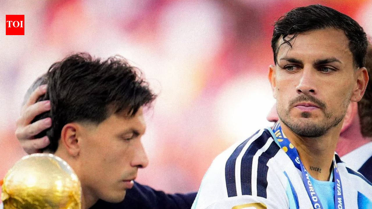 Argentina star behind shameful throat-grab on Spain defender hints at international retirement after World Cup final | Football News