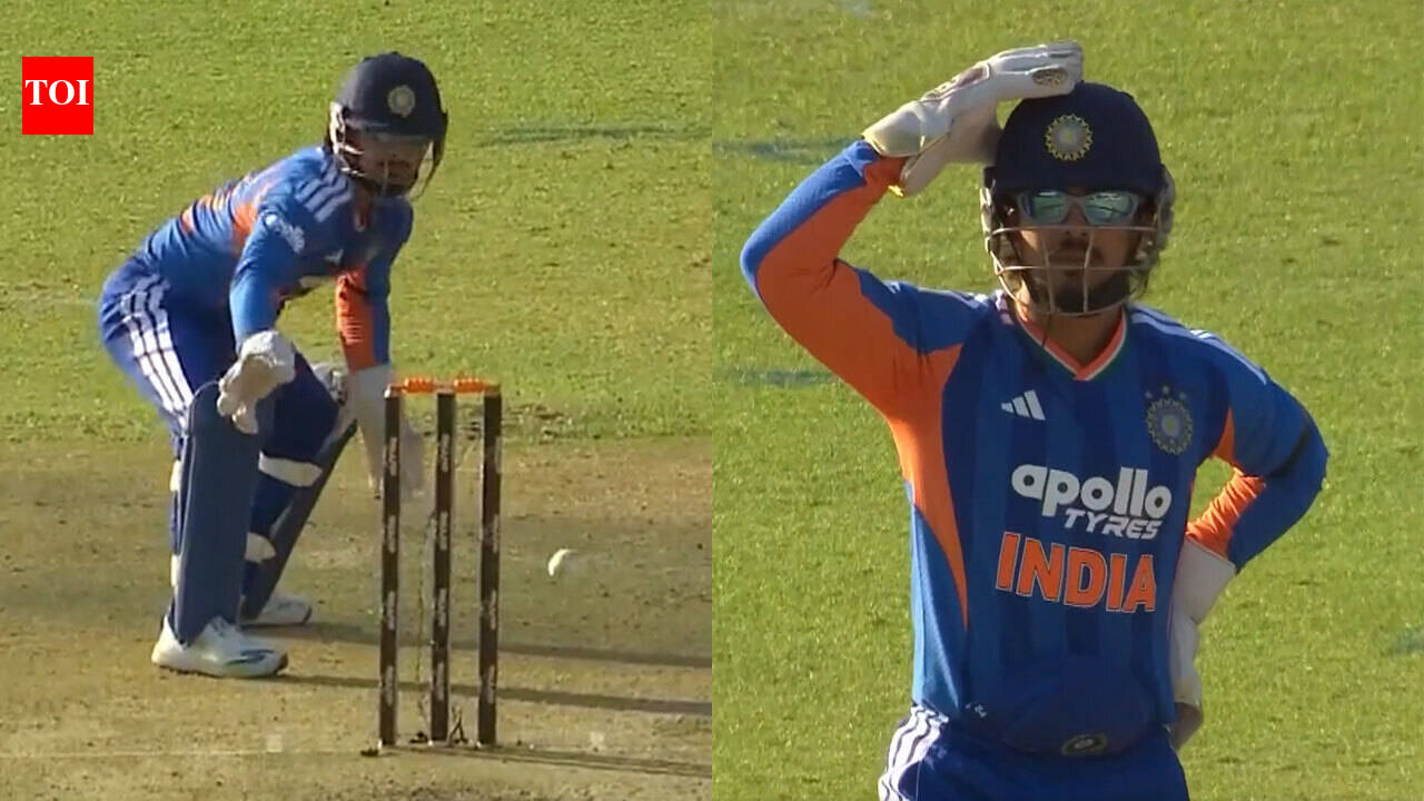'My bad': Ishan Kishan's hilarious run-out blunder goes viral; India star laughs it off — WATCH | Cricket News