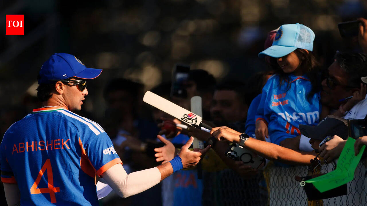 Abhishek Sharma scripts history, enters Indian cricket's record books | Cricket News