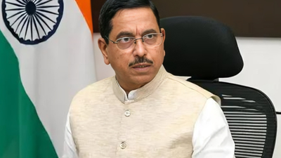 Pralhad Joshi takes charge as Union education minister a day after Dharmendra Pradhan's resignation