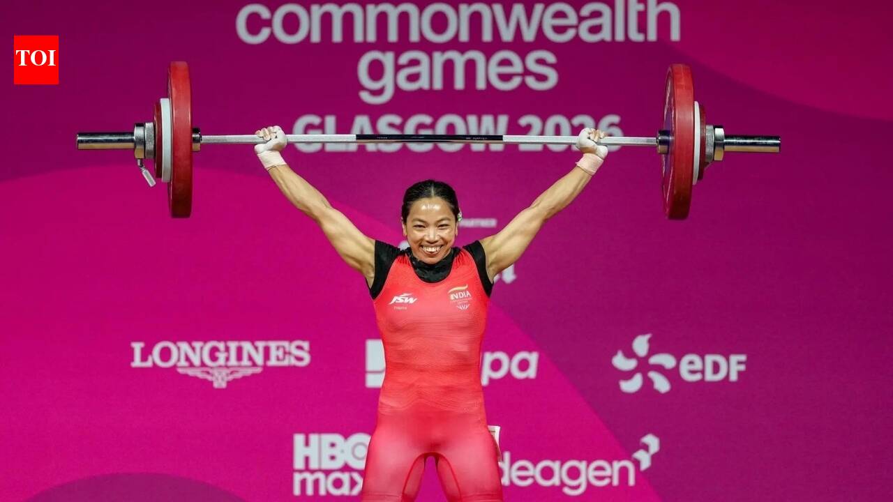 Mirabai Chanu wins India's first gold at Commonwealth Games 2026 with record lift | Commonwealth Games News