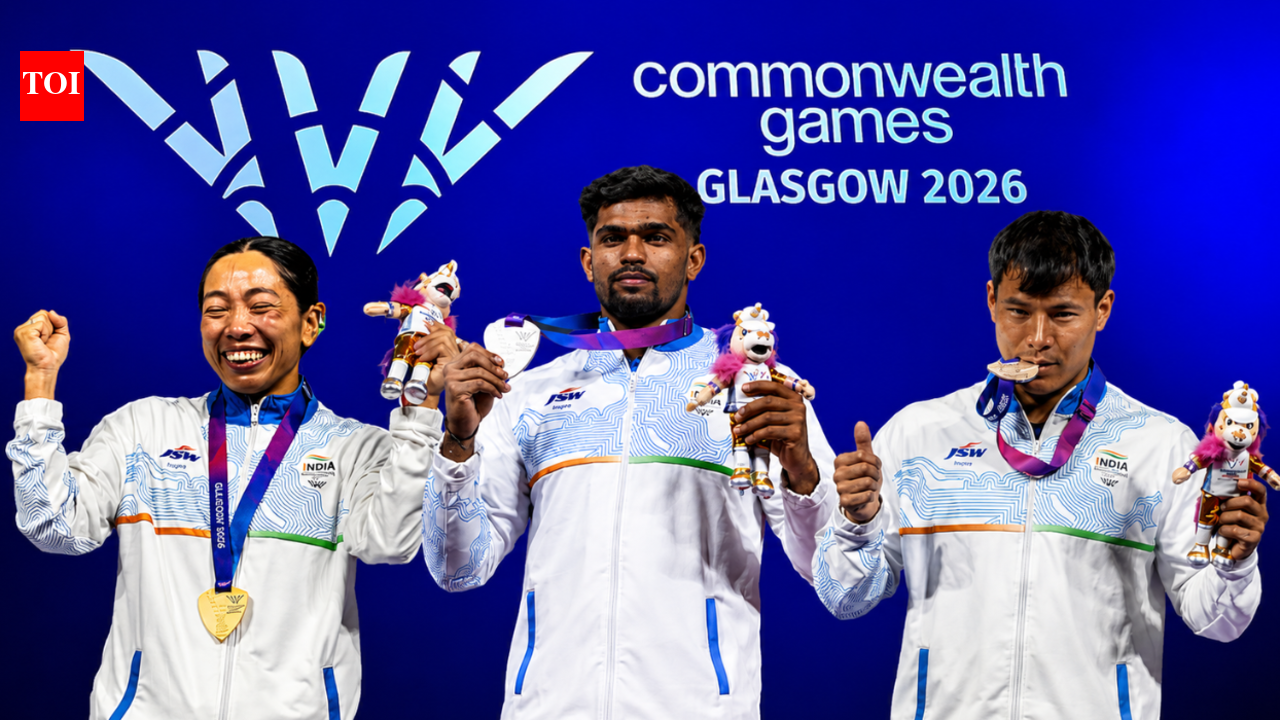 Commonwealth Games 2026 Day 4: Mirabai Chanu completes golden hat-trick as India adds 3 more medals in Glasgow | Commonwealth Games News