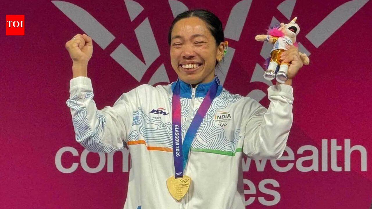 'Humbled to win my third consecutive CWG gold': Mirabai Chanu after winning India's first gold in Glasgow | Commonwealth Games News