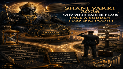 Shani Vakri 2026: Why Your Career Plans Face a Sudden Turning Point!