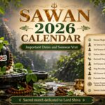 Sawan 2026 Calendar: Full List of Somwar Vrat, Shivratri, Pradosh, Ekadashi, and Purnima Dates