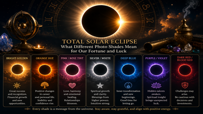 2026 Total Solar Eclipse: What Different Photo Shades Mean for Our Fortune and Luck