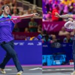 Watch: Viral Commonwealth Games cleaner dubbed 'Mop Man' performs splits and worm while mopping court | Commonwealth Games News