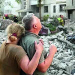 Russian strikes across Ukraine kill 10; missiles hit Poland too