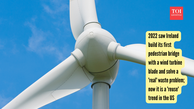 Wind Turbine Recycling: 2022 saw Ireland building its first bridge with a wind mill turbine and solving a waste problem; now it is a 'reuse' trend in the US