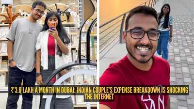 Indian Couple Expenses In Dubai: ₹3.6 lakh a month in Dubai: Indian couple’s expense breakdown is shocking the internet |