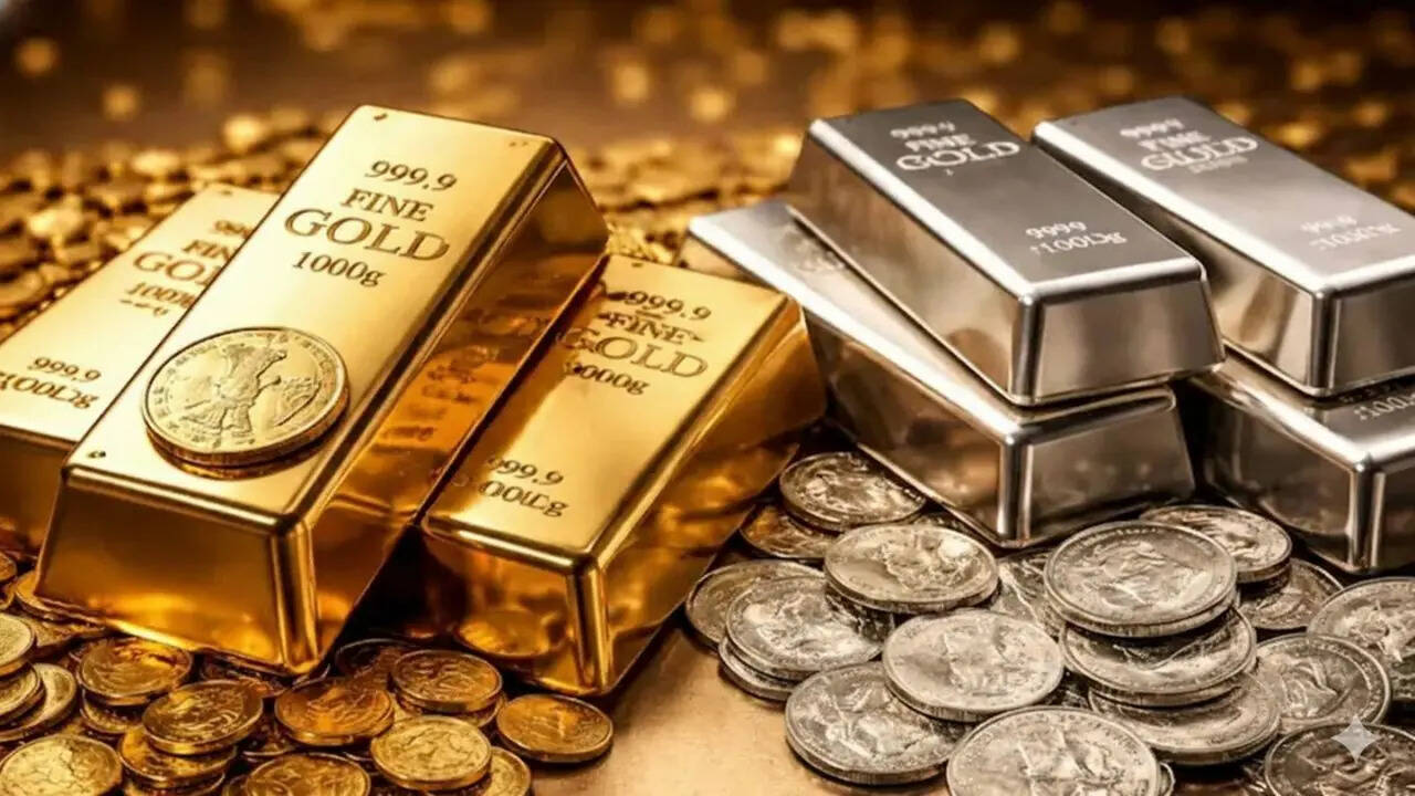 Gold, Silver Rate Today Live Updates: Yellow metal steadies but remains on track for weekly loss; silver rebounds