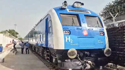India's first hydrogen-powered train clocks around 900 km in five days